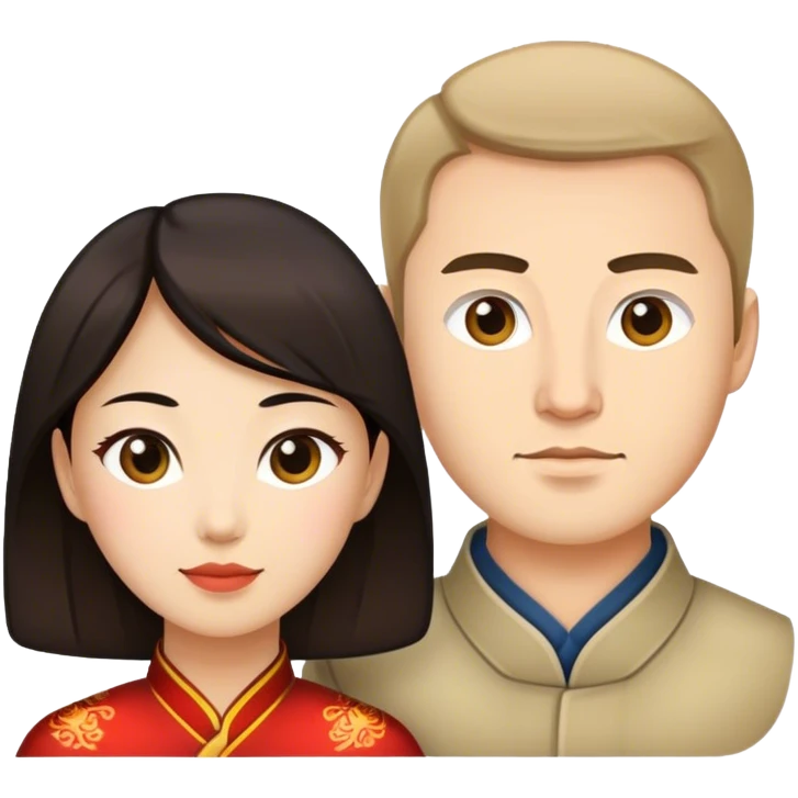 USA plus china  emoji