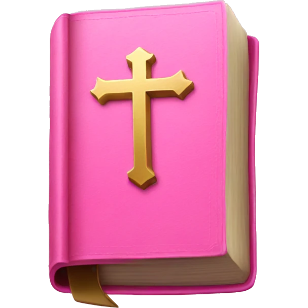 Pink Bible  emoji