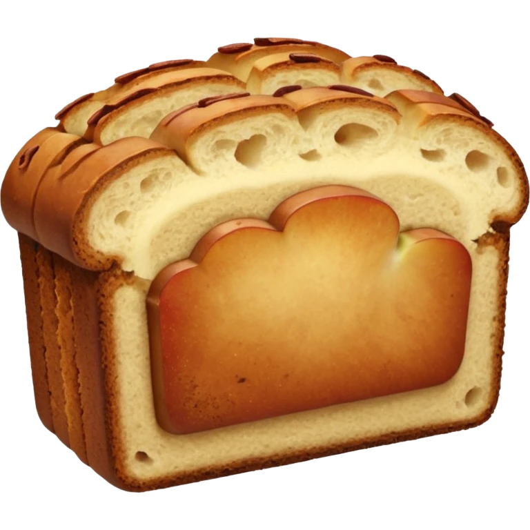 apple bread  emoji