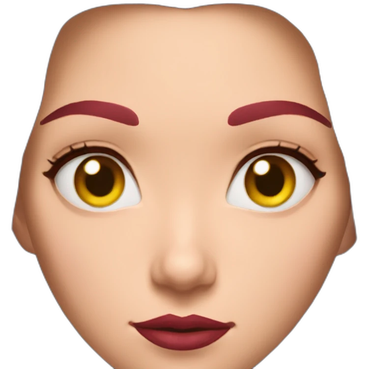 Marvel Scarlett Witch head emoji