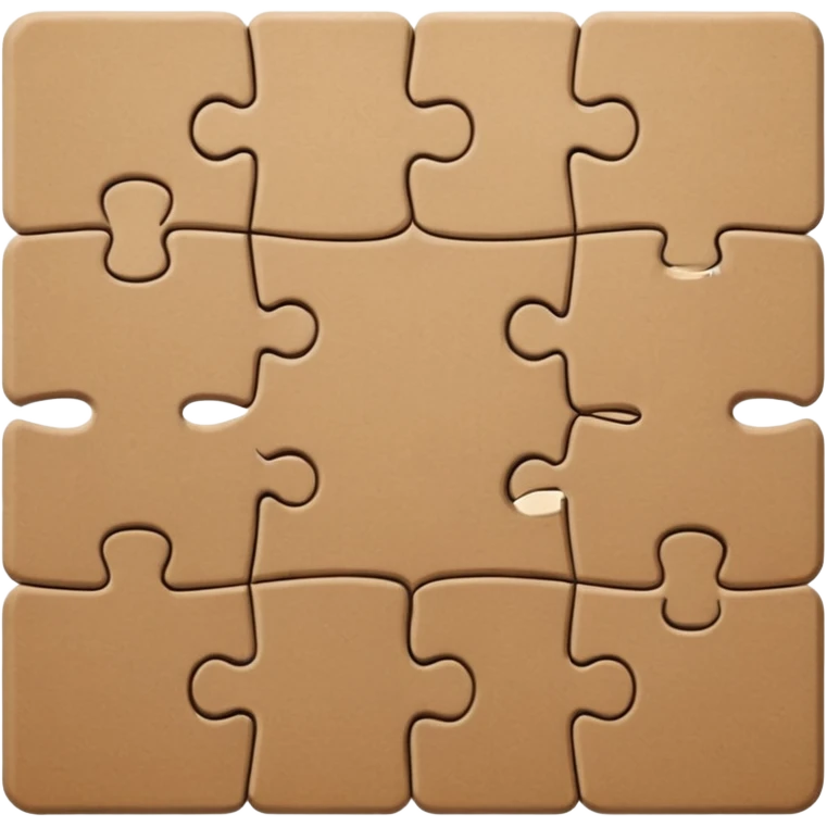 puzzle brown one missing emoji