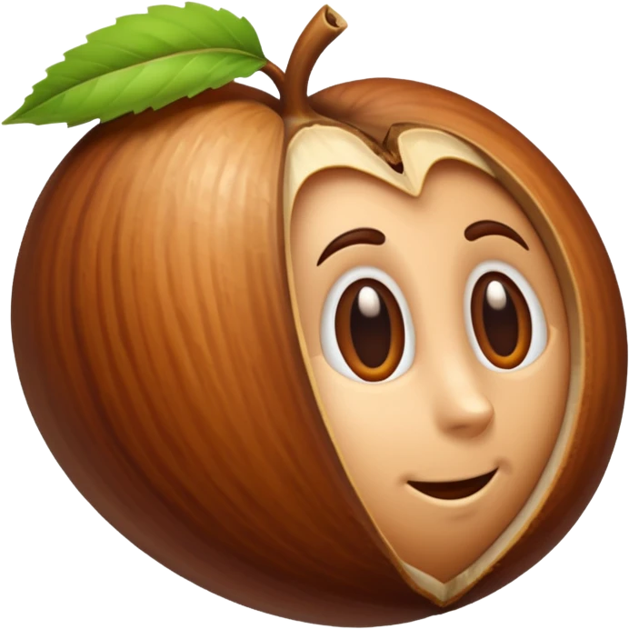 фундук emoji