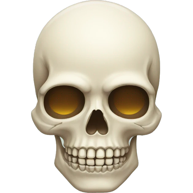 skull emoji with side eyes emoji
