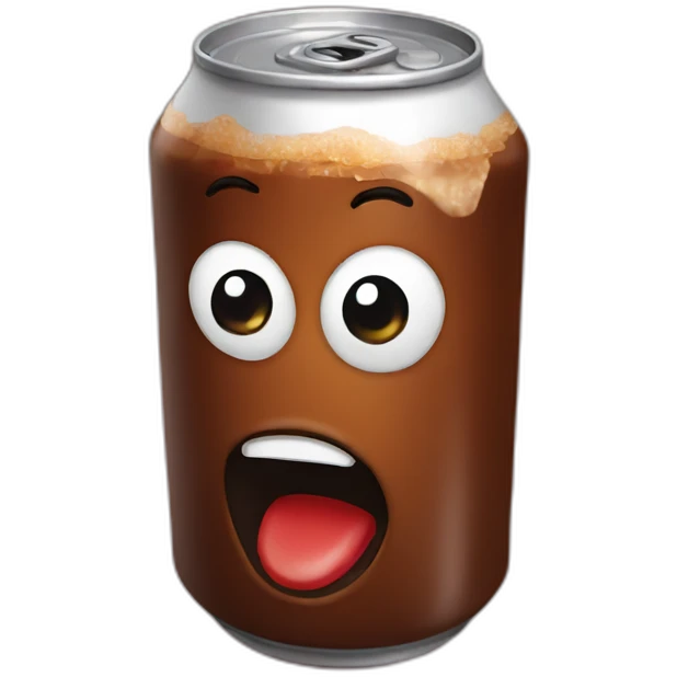 surprised-cola emoji