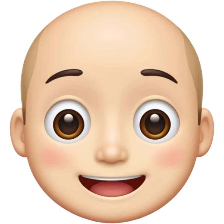 Shinchan shying face  emoji