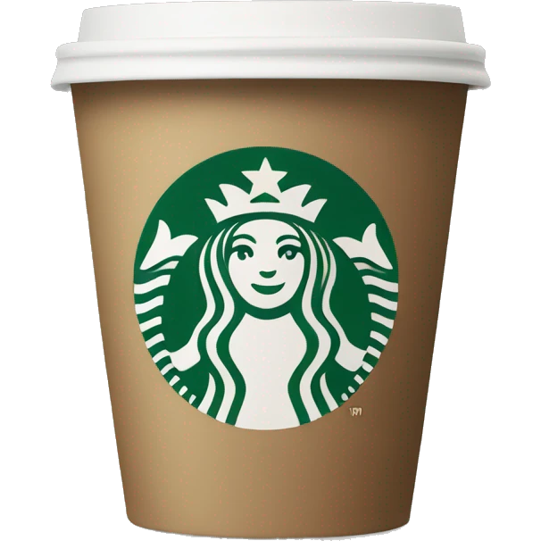 Starbucks cup emoji