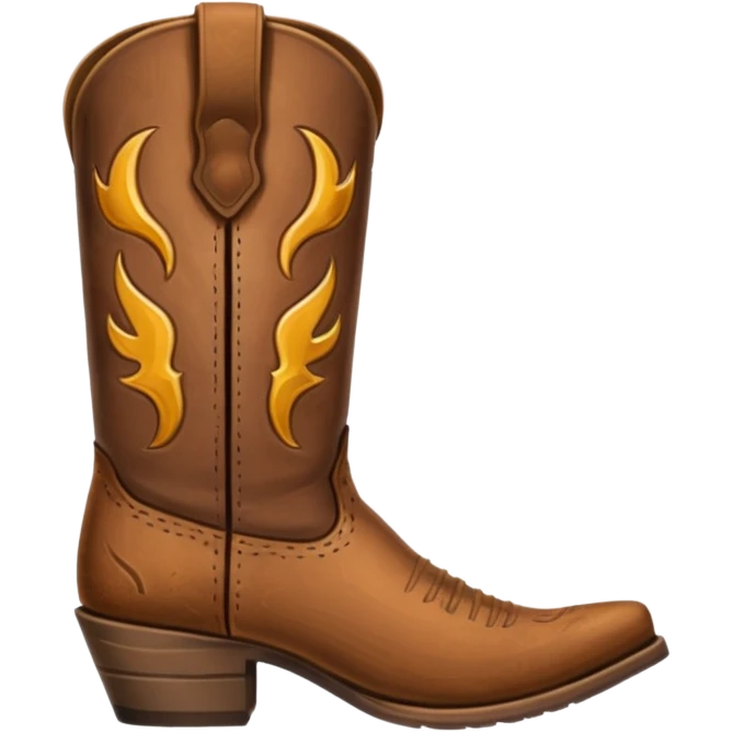 cowboy boot emoji