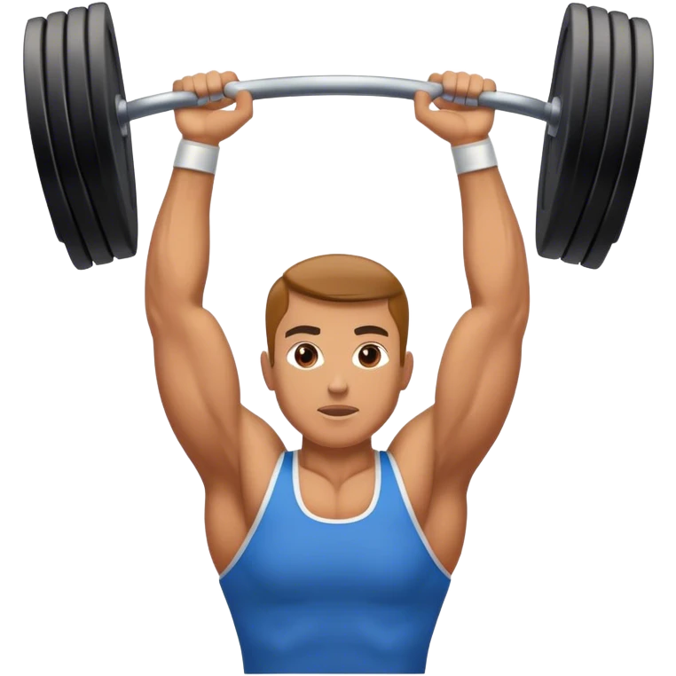 overhead shoulder press emoji