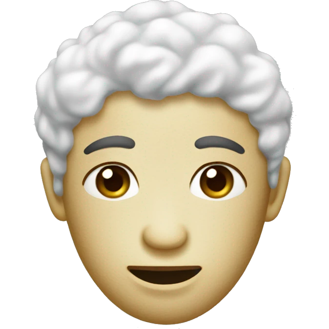 granita without face emoji