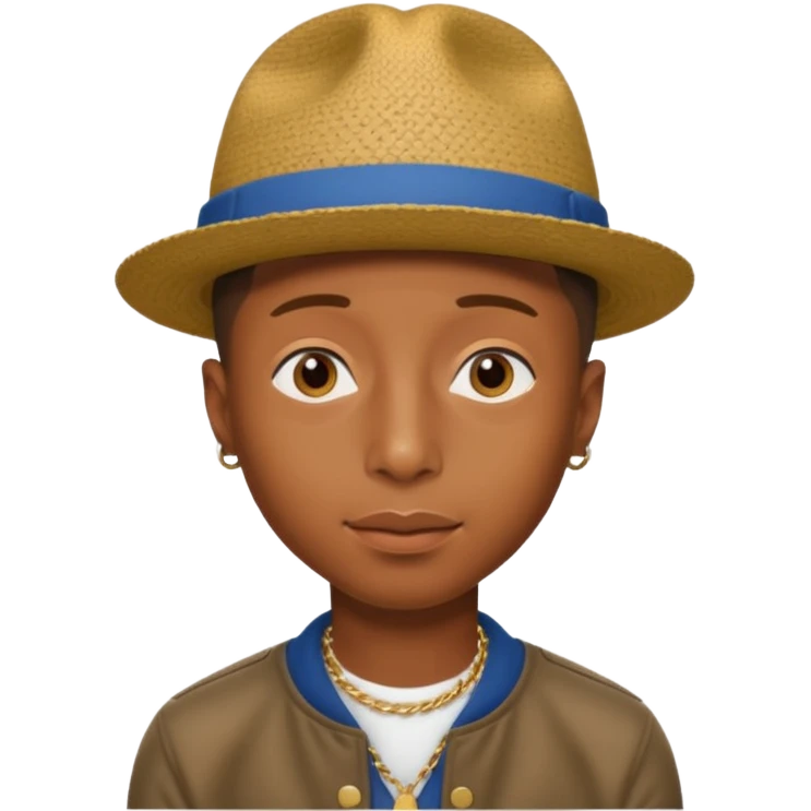 Pharrell Williams emoji