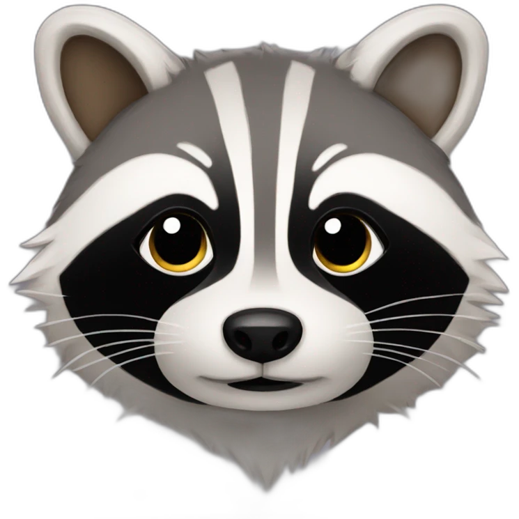 bedtime racoon emoji