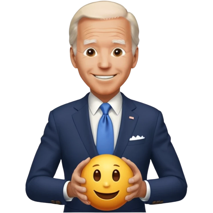 make biden use a power ball emoji
