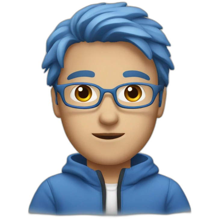 blue 2110 emoji