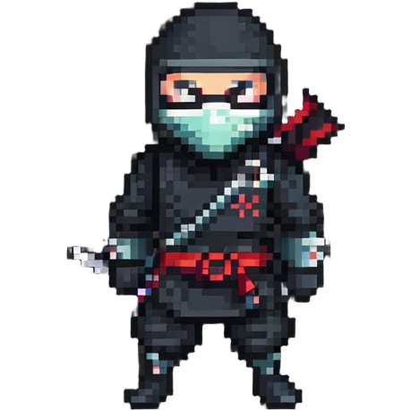masked ninja emoji