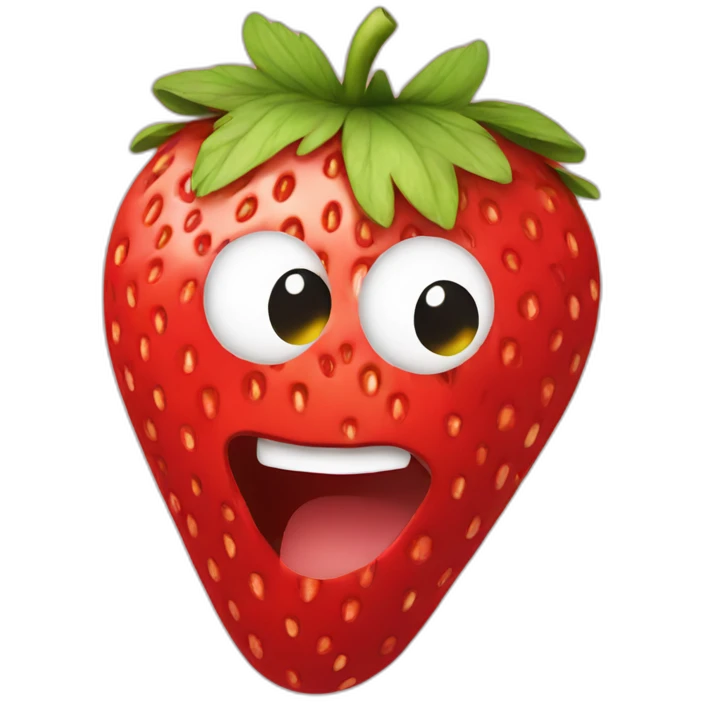 strawberry emoji