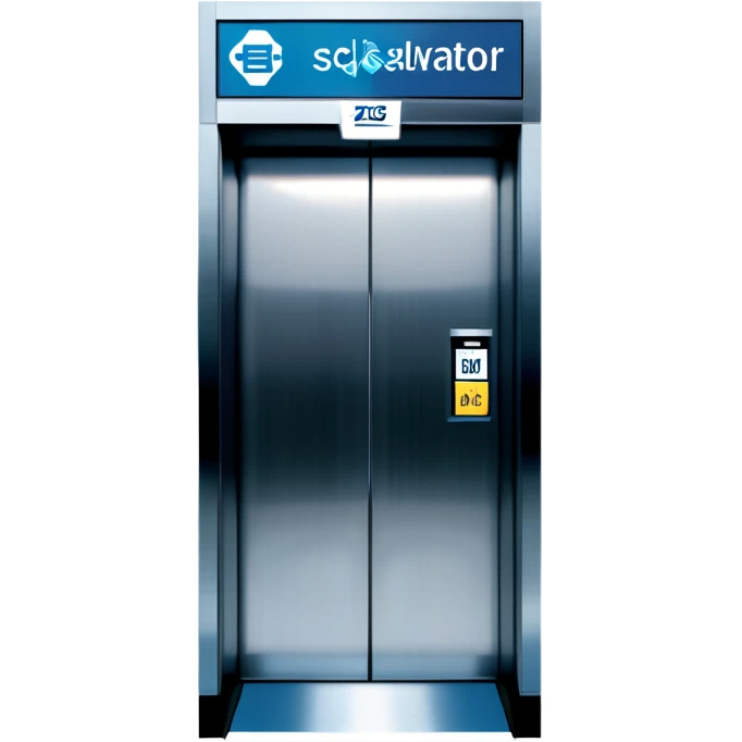 Ads at the elevator  emoji