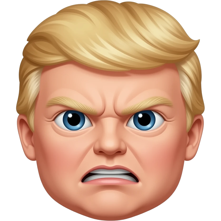 baby trump angry emoji