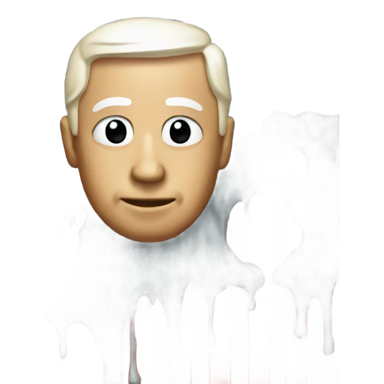 president melting emoji