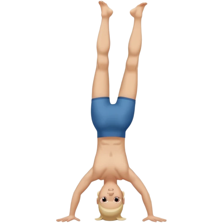 Headstand emoji