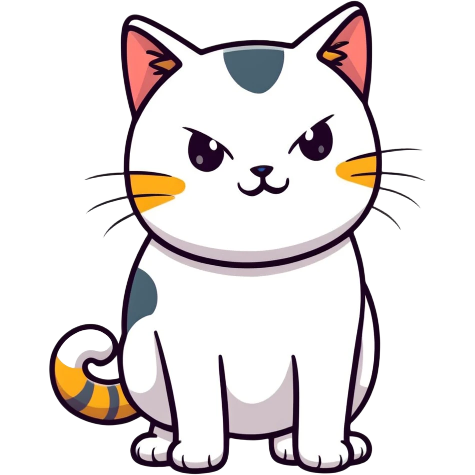 Няшка-кот (обнимет, помурчит, а потом обидится emoji