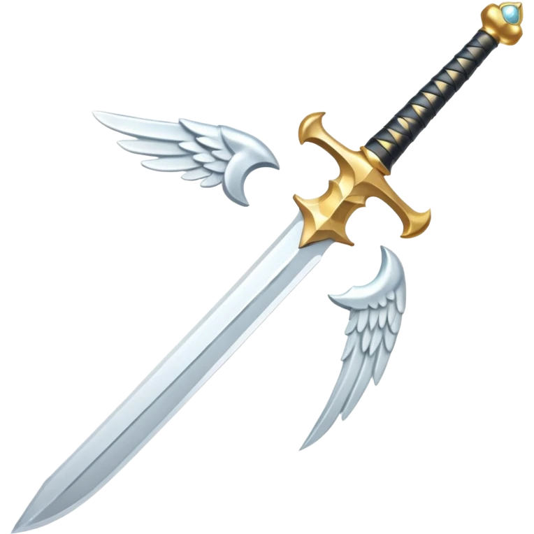angel sword emoji