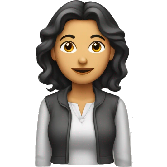 mujer con andadera emoji