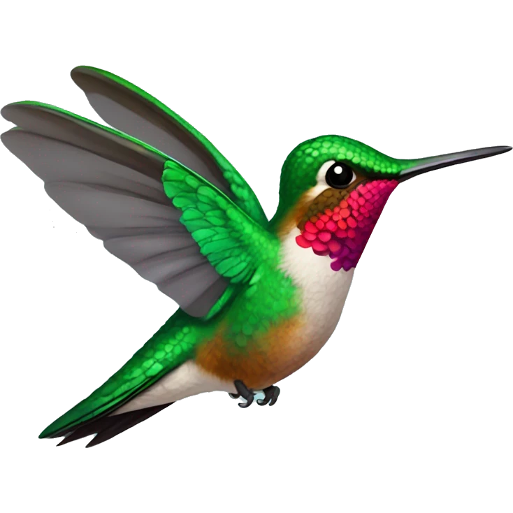 hummingbirds emoji