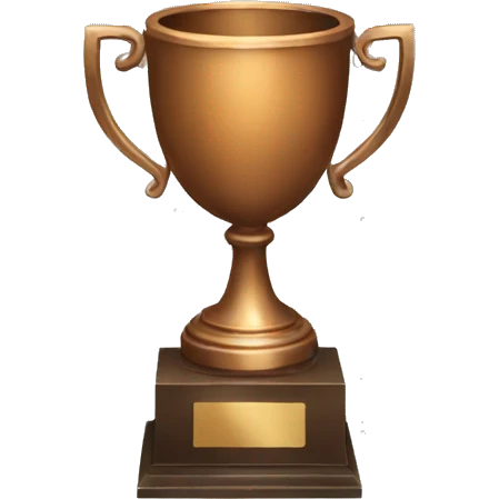 bronze trophy emoji