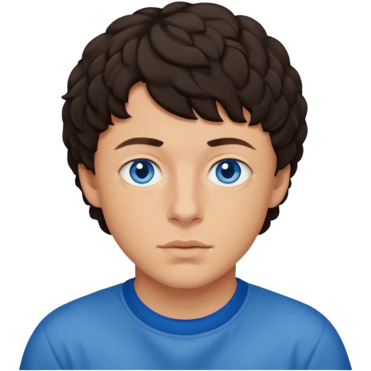 Jack Harlow with blue eyes emoji