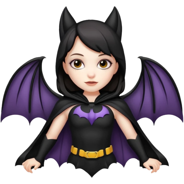 Vampir, Girl, Bat emoji