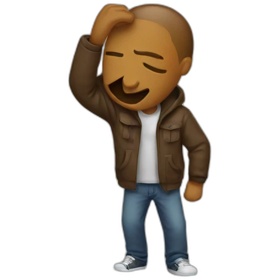 Men dab emoji