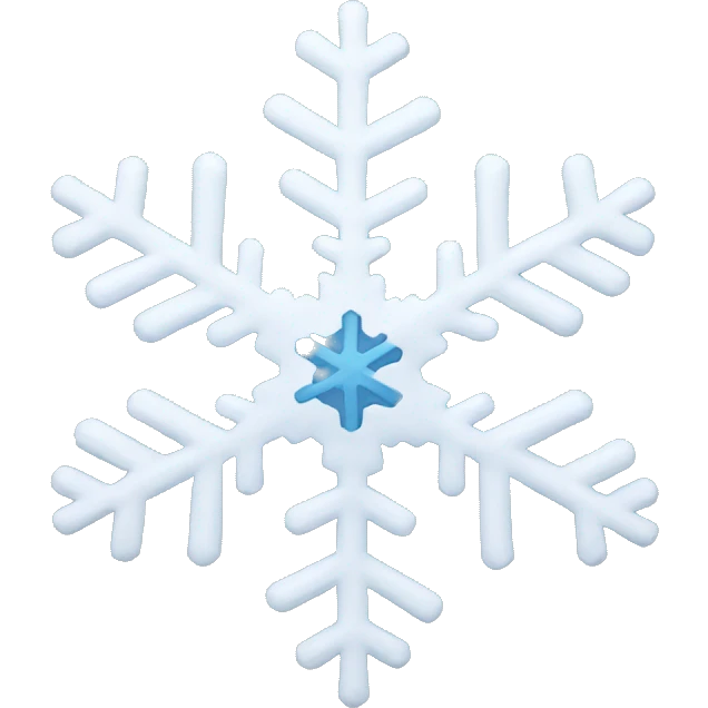 Snowflake  emoji