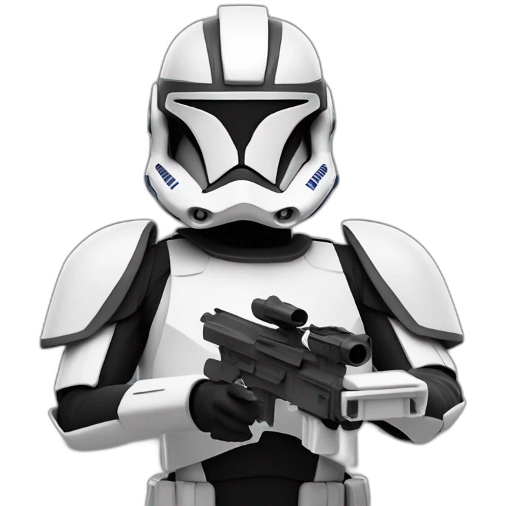 Clone trooper 327th Star Corps from Clone wars emoji