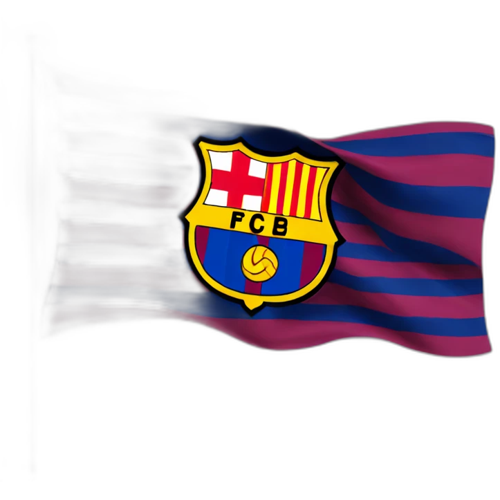 Fc barcelona flag  emoji