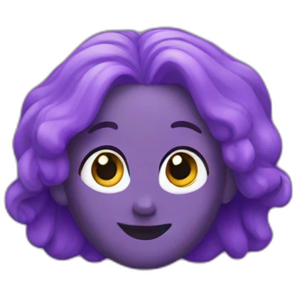 Purple emoji