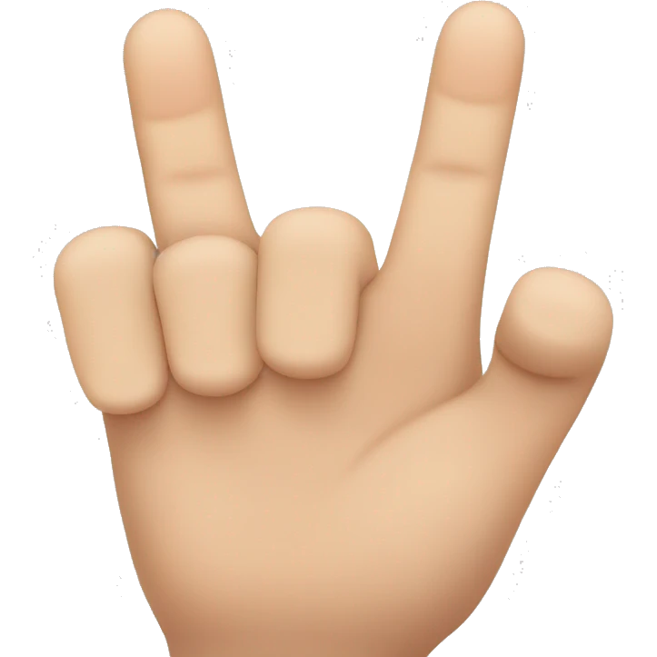 Thumb touches tip on the front of middle finger to make a click sound emoji