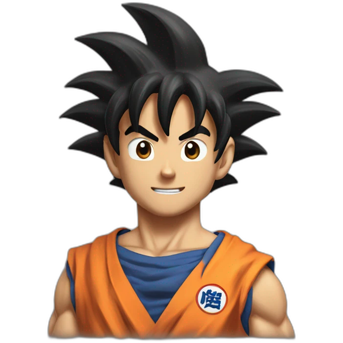 does goku clean nuts? emoji