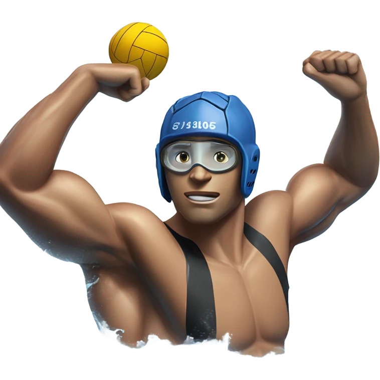 water polo player emoji