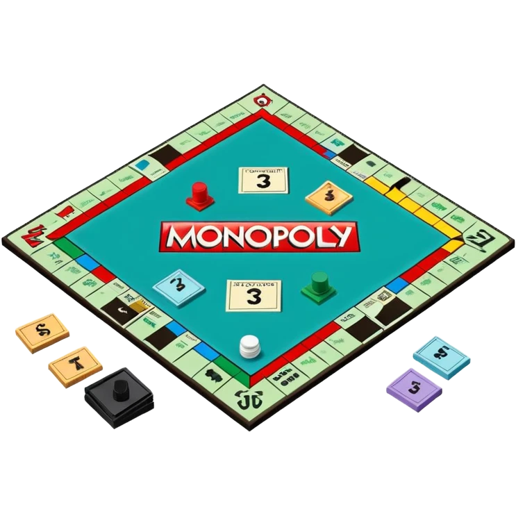 isometric monopoly emoji