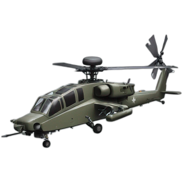 Apache helicopter emoji