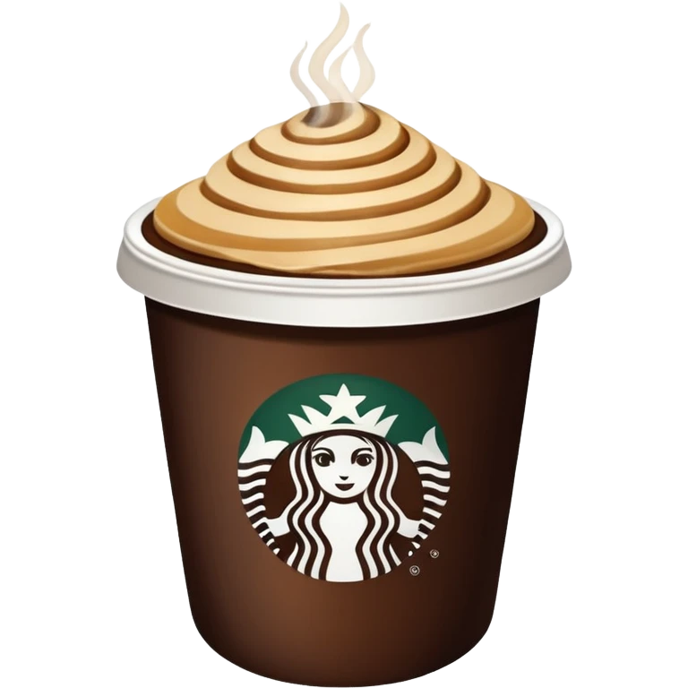 Starbucks coffee emoji