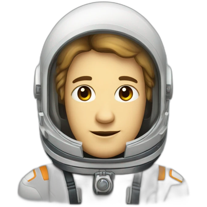 Astronauta nave espacial emoji