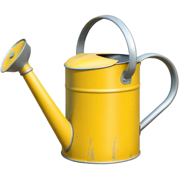 Yellow garden watering can emoji