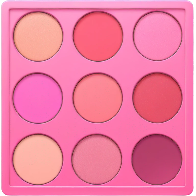 Pink makeup palette  emoji