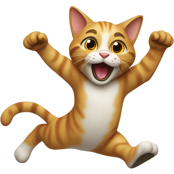 Dancing cat emoji
