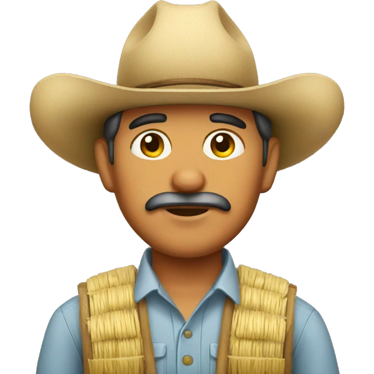 Mexican farmer emoji