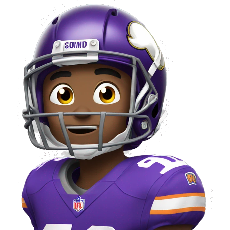 Justin Jefferson touchdown  emoji