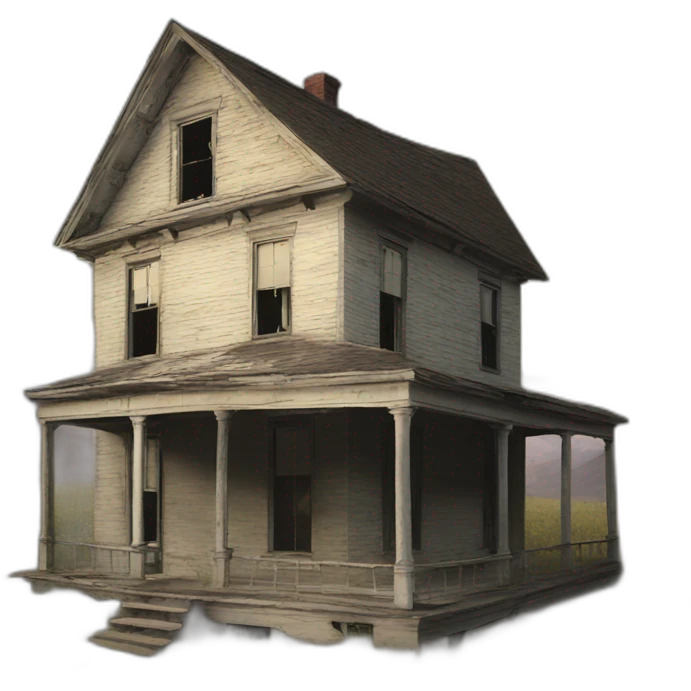 Abandoned House Built in 1900 emoji