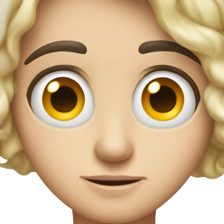 Playful eye roll face emoji