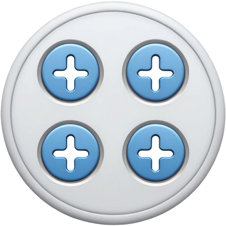 four-hole tailor's button emoji